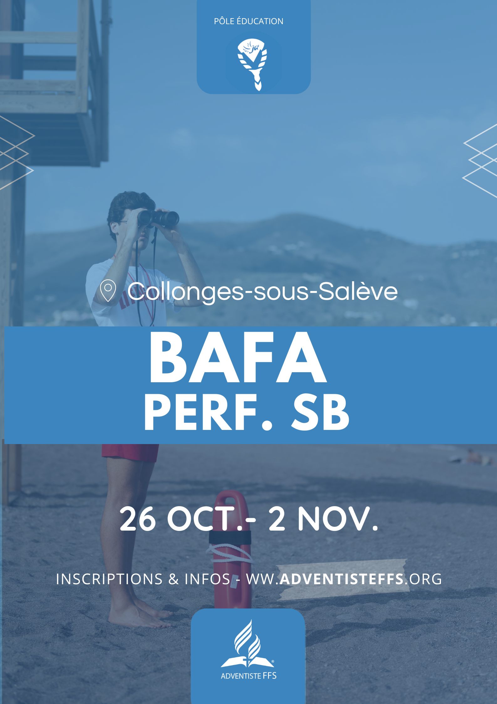 Formation BAFA Perfectionnement Surveillant de Baignade