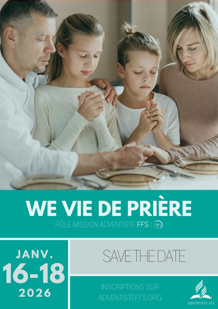 Affiche week-end de prière