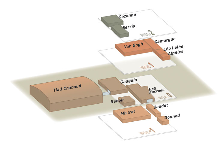 Plan d'accès Palais des Congrès Arles