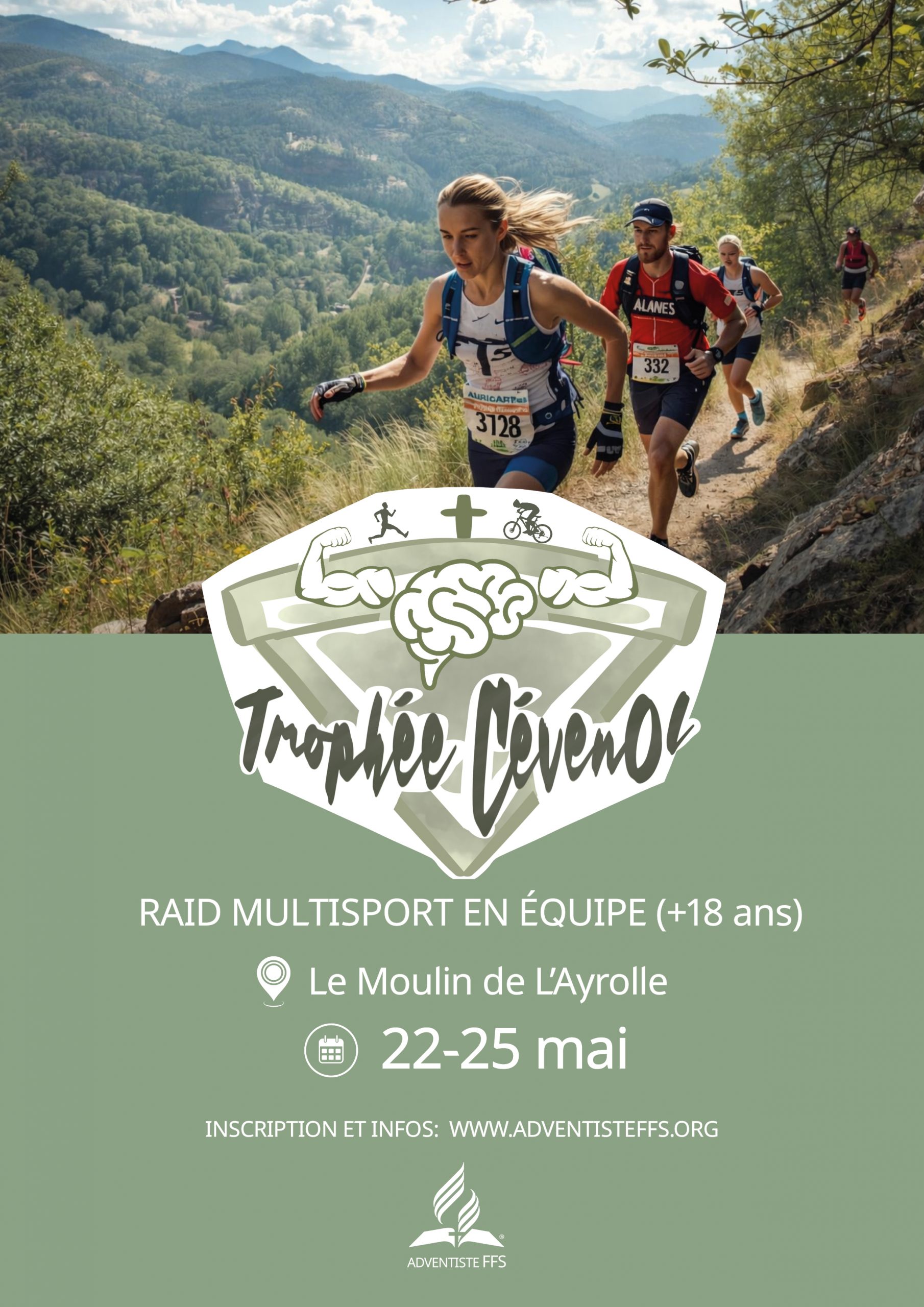 Affiche Trophée Cévenol – RAID 2026