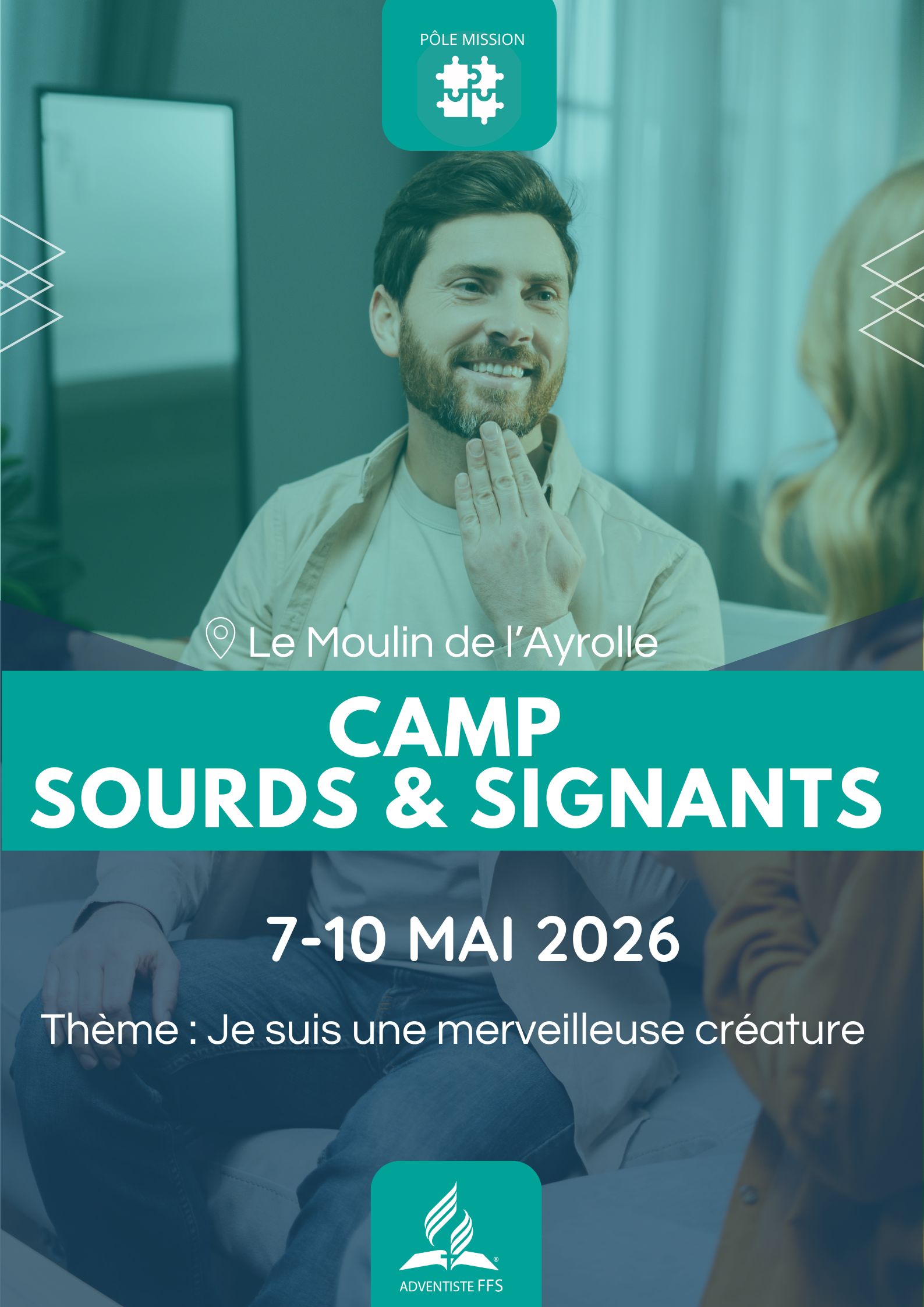 Affiche Camp Sourds & Signants – Sabbat des Possibles