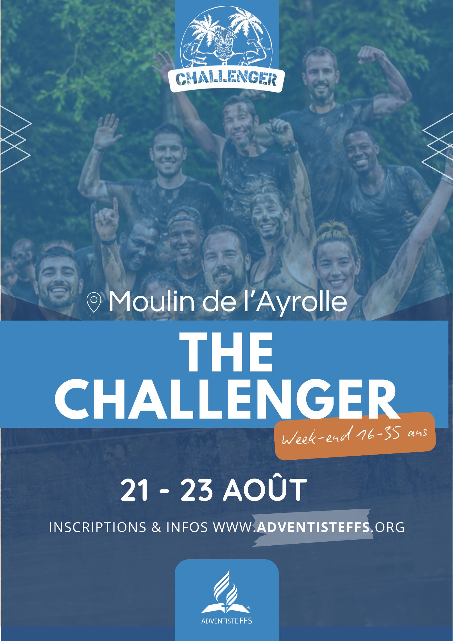 Affiche The Challenger 2026 – week-end du 21 au 23 août 2026