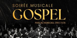 Bandeau de la soirée musicale Gospel sous la direction de Pascal Horecka