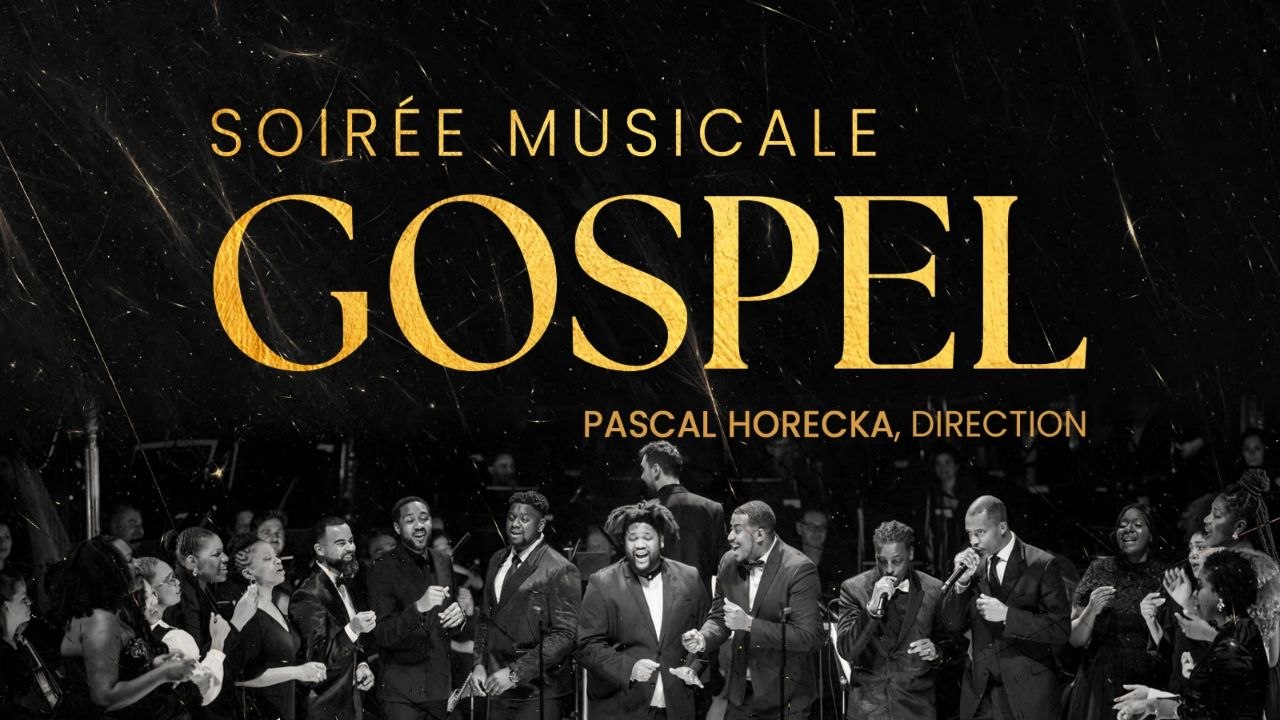 Bandeau de la soirée musicale Gospel sous la direction de Pascal Horecka