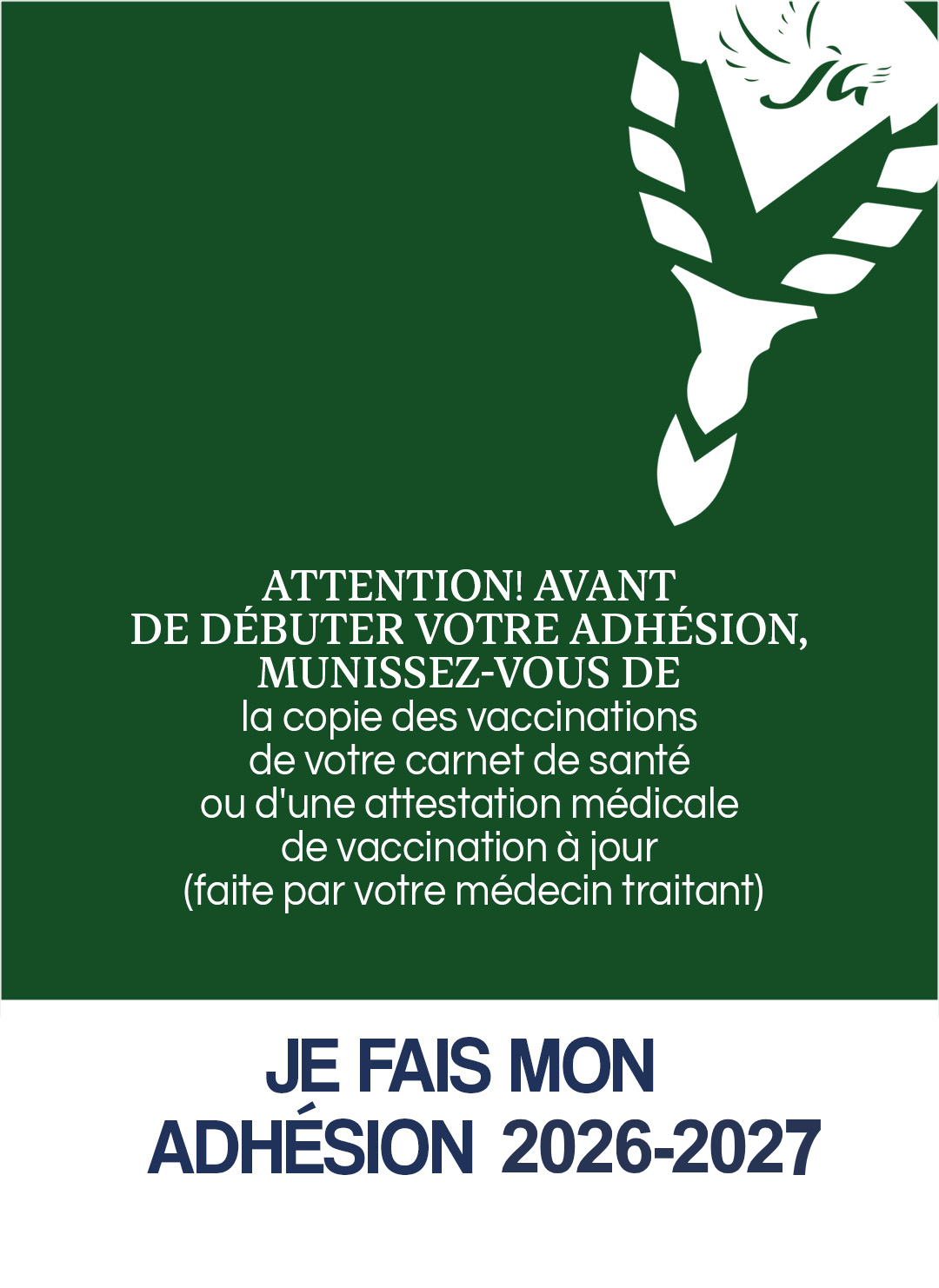 S'inscrire aux adhésions Jeunesse Adventiste 2026-2027