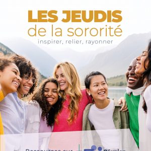 Affiche Les Jeudis de la Sororité — rencontre mensuelle MIFEM sur Teams