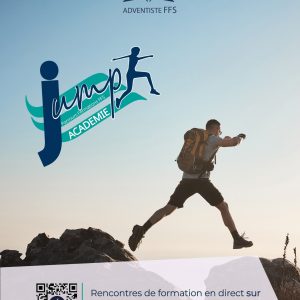 Affiche JUMP Académie — formations FFS, premier jeudi du mois à 20 h
