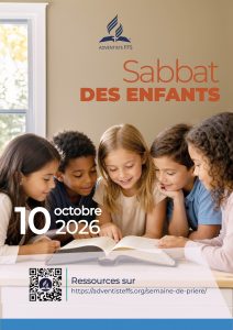 Affiche Sabbat des enfants — 10 octobre 2026, ressources Adventiste FFS