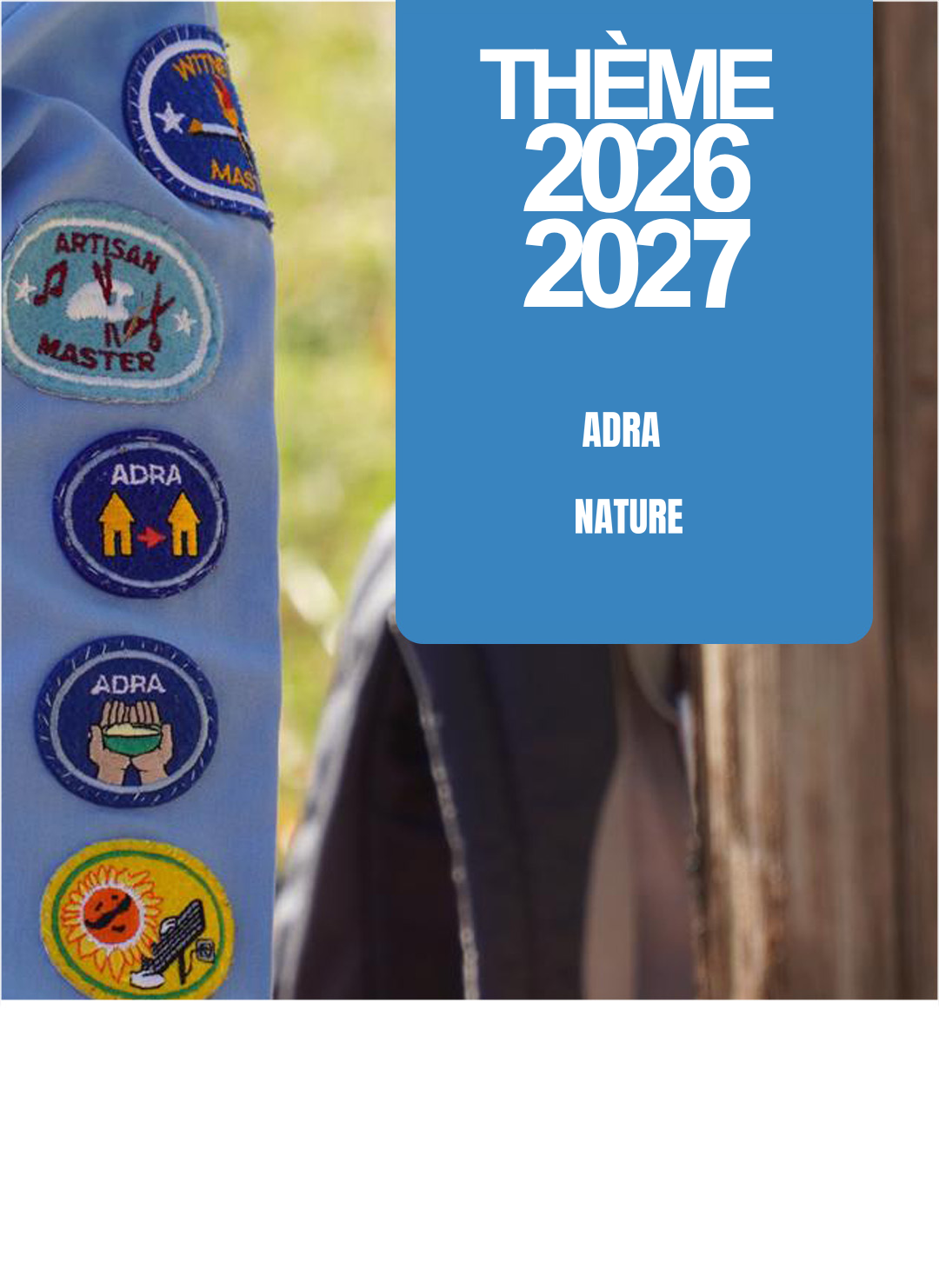 Thème Jeunesse Adventiste 2026-2027 — ADRA et Nature