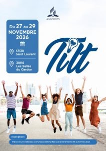 Affiche TILT 2.0 « Secoue ta foi » — du 27 au 29 novembre 2026